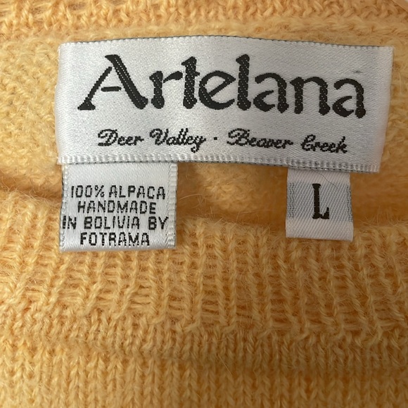 Artelana handmade Alpaca sweater - Picture 3 of 3